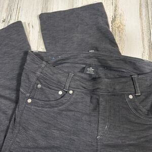 Kuhl Athletic Pants 8 | Heather Charcoal | Straight Leg | Soft Cotton | MSRP $89